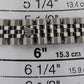 Rolex DateJust 179384 Silver Diamond Stainless Steel 18K Gold 26mm Jubilee Watch