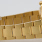 UNPOLISHED Rolex Submariner Date BLUE 18K Yellow Gold NO-HOLES 40mm 16618 Watch