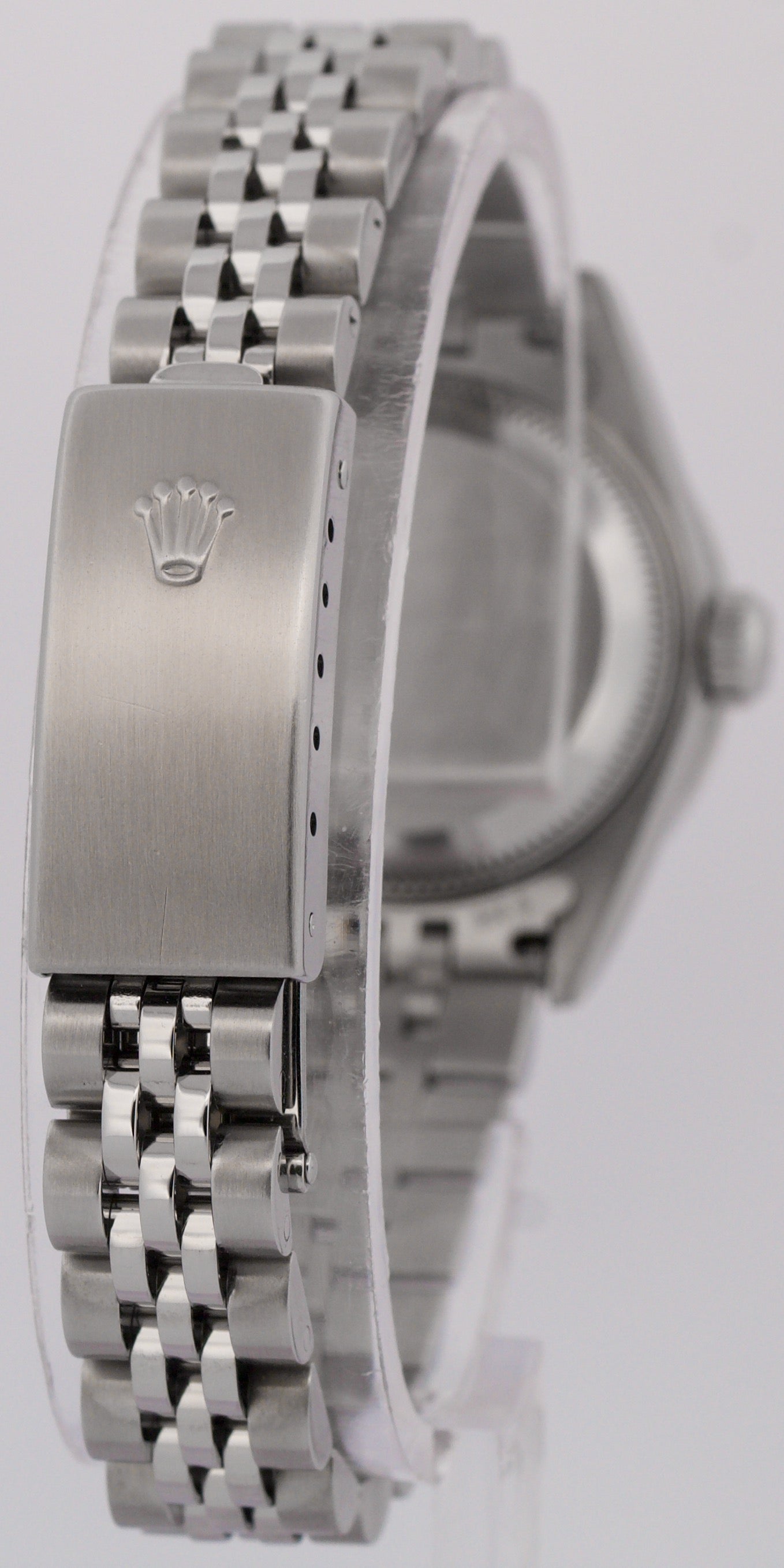 PAPERS Ladies Rolex DateJust MOTHER OF PEARL DIAMOND 26mm MOP 79240 Steel BOX