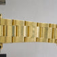 UNPOLISHED Rolex Submariner Date BLUE 18K Yellow Gold NO-HOLES 40mm 16618 Watch