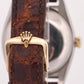 1958 Vintage Rolex Oyster Perpetual BUBBLEBACK 3372 ORIGINAL Gold 32mm Watch