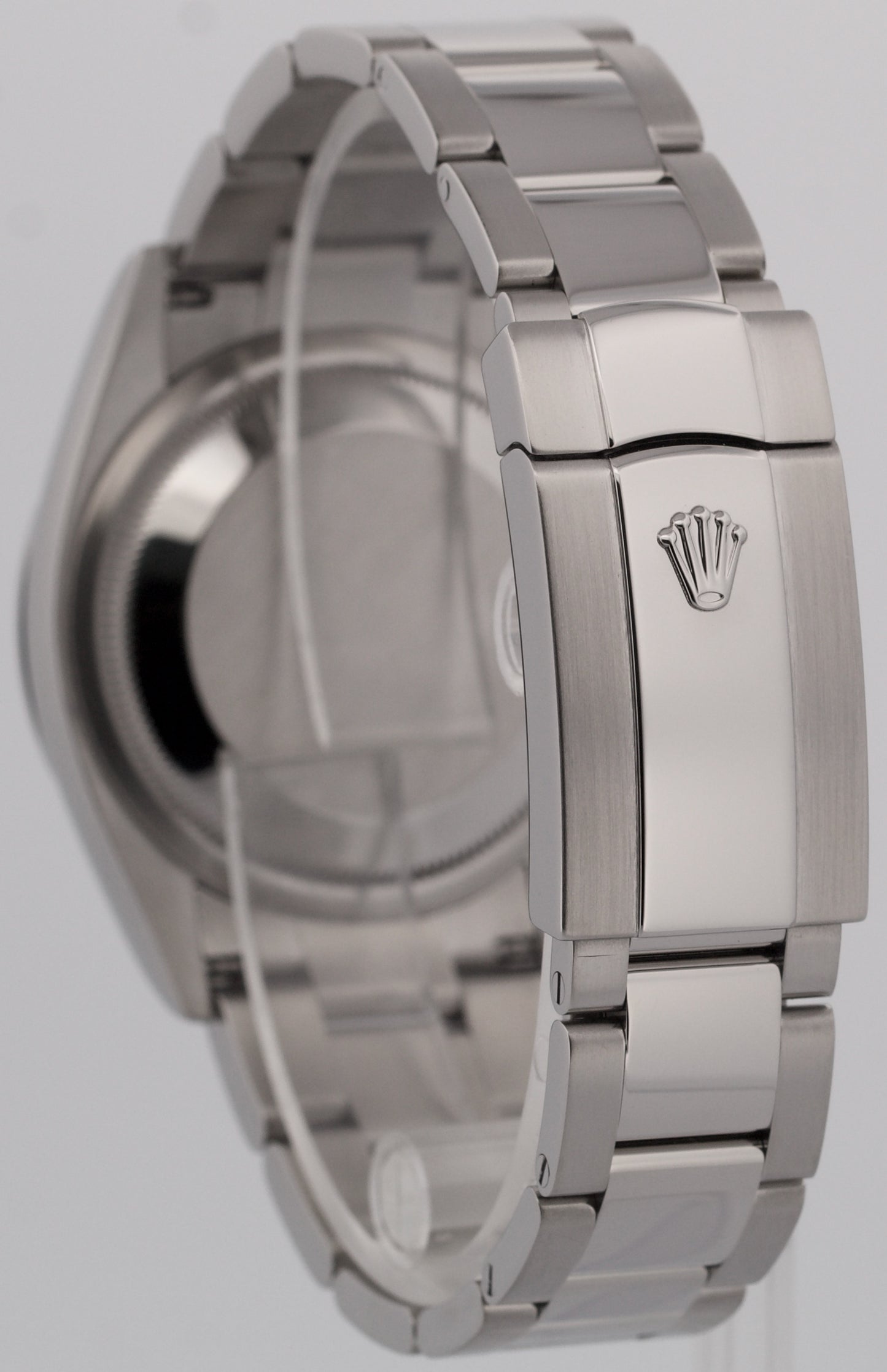Rolex DateJust 36 BLACK Smooth Oyster Stainless Steel 36mm Watch 126200 BOX
