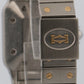 Cartier Santos Carree 2961 Two-Tone White Roman 18k Steel Automatic 29mm Watch