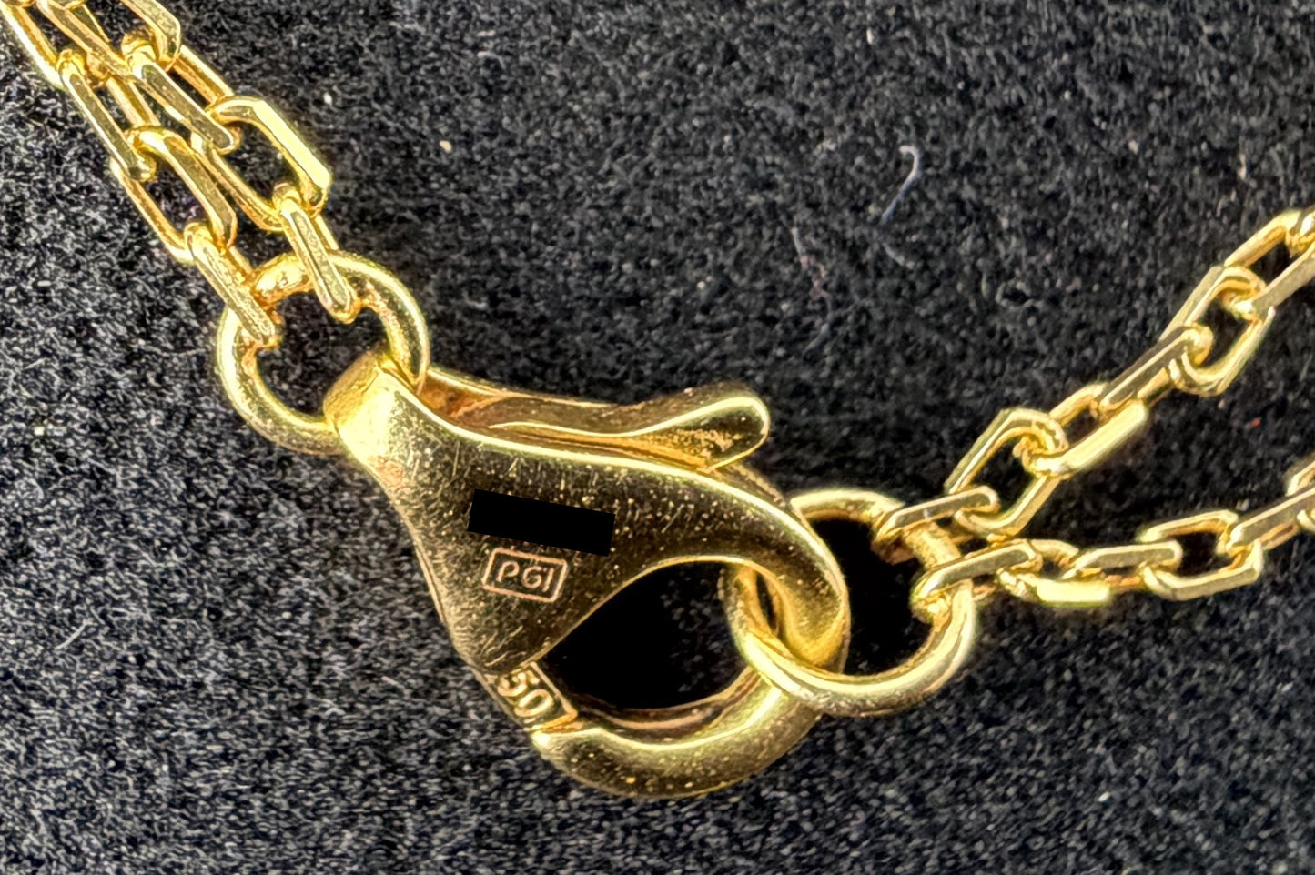 Cartier LOVE Pendant 2 DIAMONDS 18k Yellow Gold 6.3gr Adjustable Chain BOX