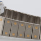 Cartier Santos Carree 2961 Two-Tone White Roman 18k Steel Automatic 29mm Watch
