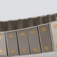 Cartier Santos Carree 2961 Two-Tone White Roman 18k Steel Automatic 29mm Watch