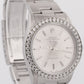 Rolex Air-King Precision SILVER DIAMOND Stainless Steel 34mm Oyster Watch 14000M