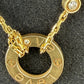 Cartier LOVE Pendant 2 DIAMONDS 18k Yellow Gold 6.3gr Adjustable Chain BOX