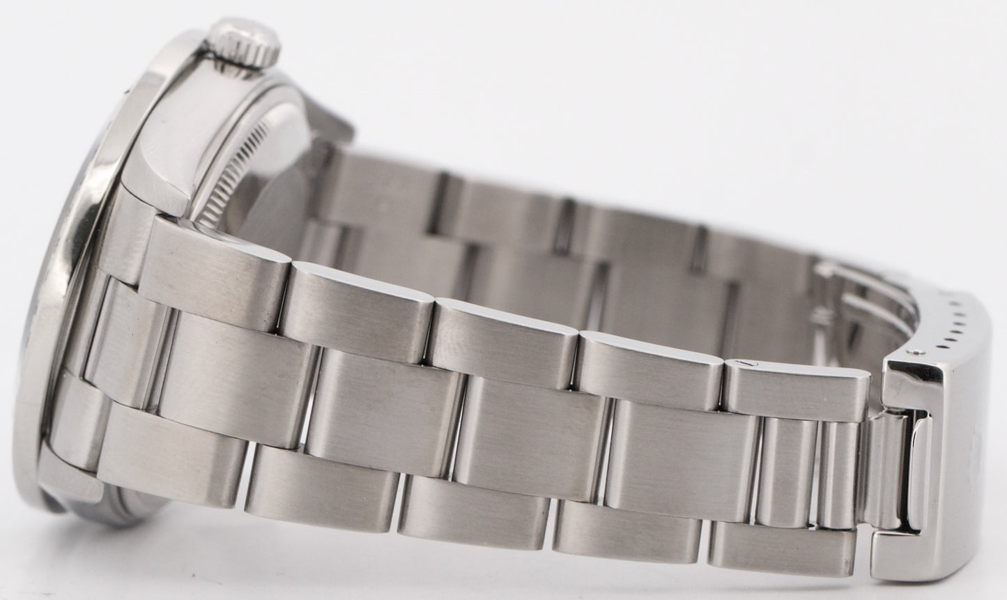 Rolex Air-King Precision SILVER DIAMOND Stainless Steel 34mm Oyster Watch 14000M