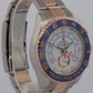 Rolex Yacht-Master II 116681 44mm Blue Hands Two-Tone 18K Rose Gold Steel Watch