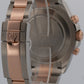 Rolex Yacht-Master II 116681 44mm Blue Hands Two-Tone 18K Rose Gold Steel Watch