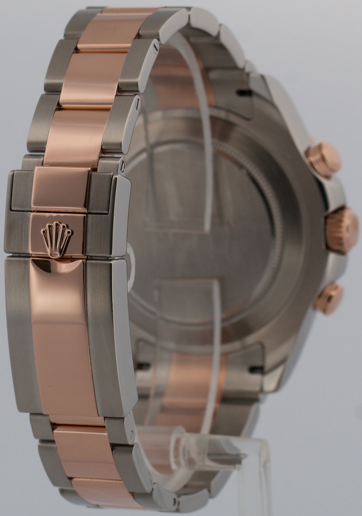 Rolex Yacht-Master II 116681 44mm Blue Hands Two-Tone 18K Rose Gold Steel Watch