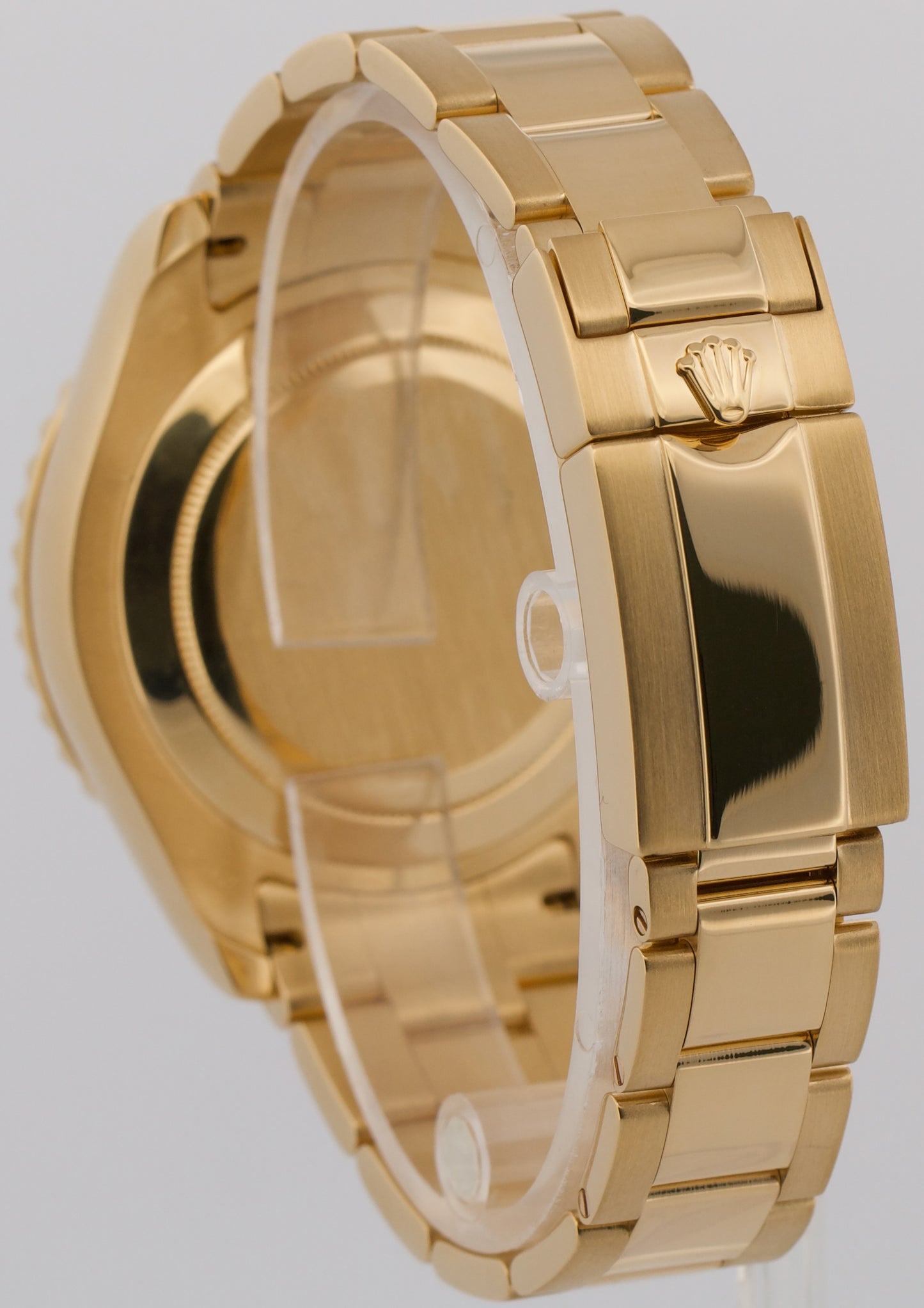 Rolex Yacht-Master II WHITE 18K Yellow Gold Blue Regatta Ceramic 44mm 116688