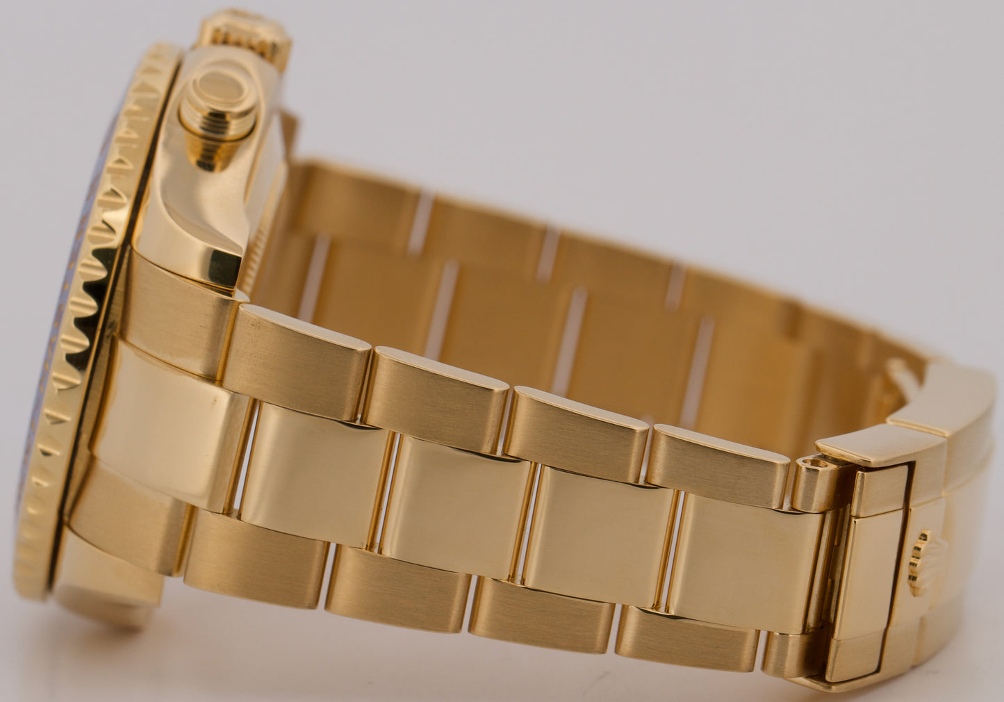 Rolex Yacht-Master II WHITE 18K Yellow Gold Blue Regatta Ceramic 44mm 116688