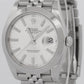 PAPERS Rolex DateJust 41 SILVER Stainless Steel Smooth JUBILEE 41mm 126300 BOX