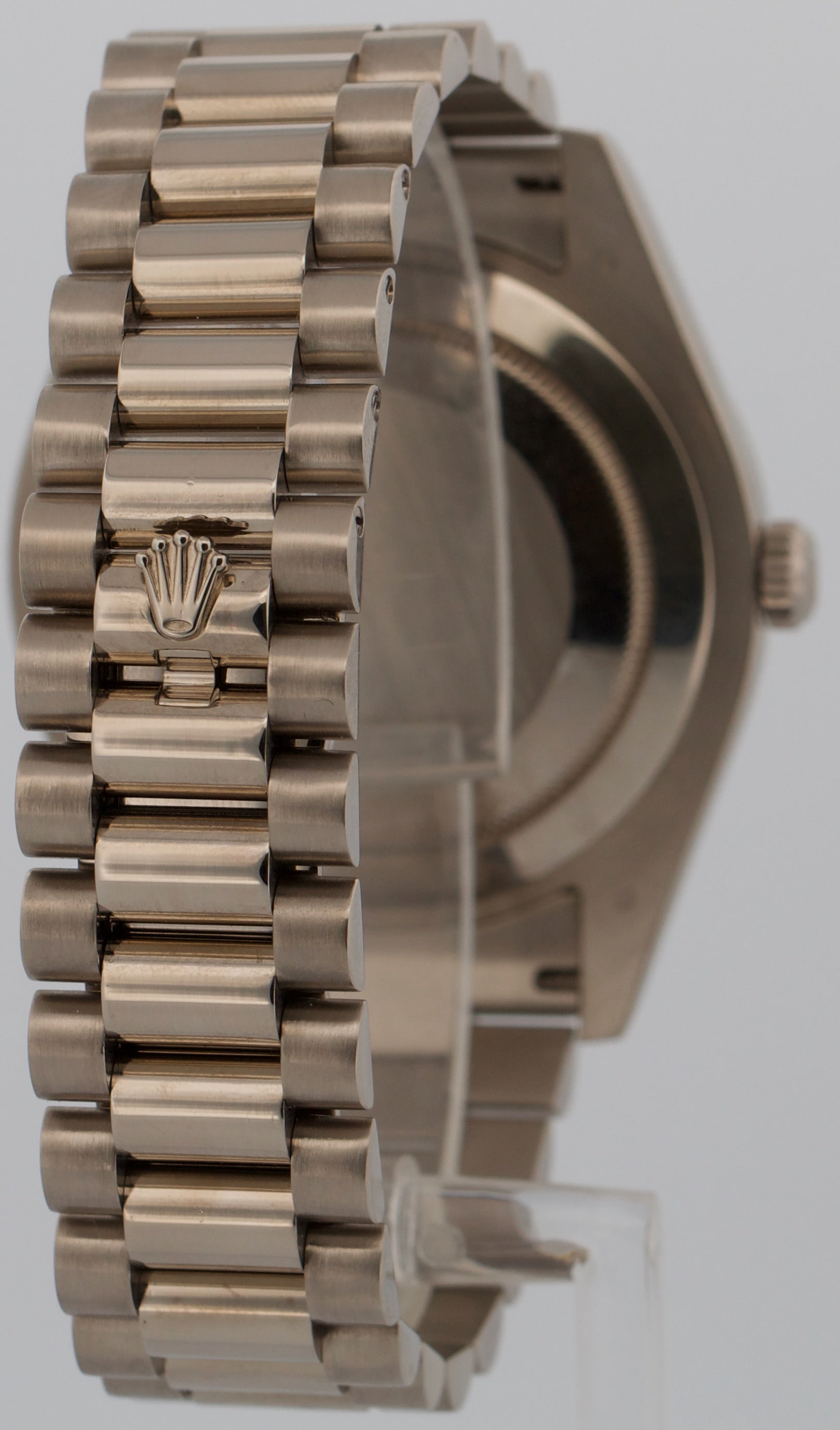Rolex Day-Date II 218239 Blue Arabic Wave 18K White Gold President