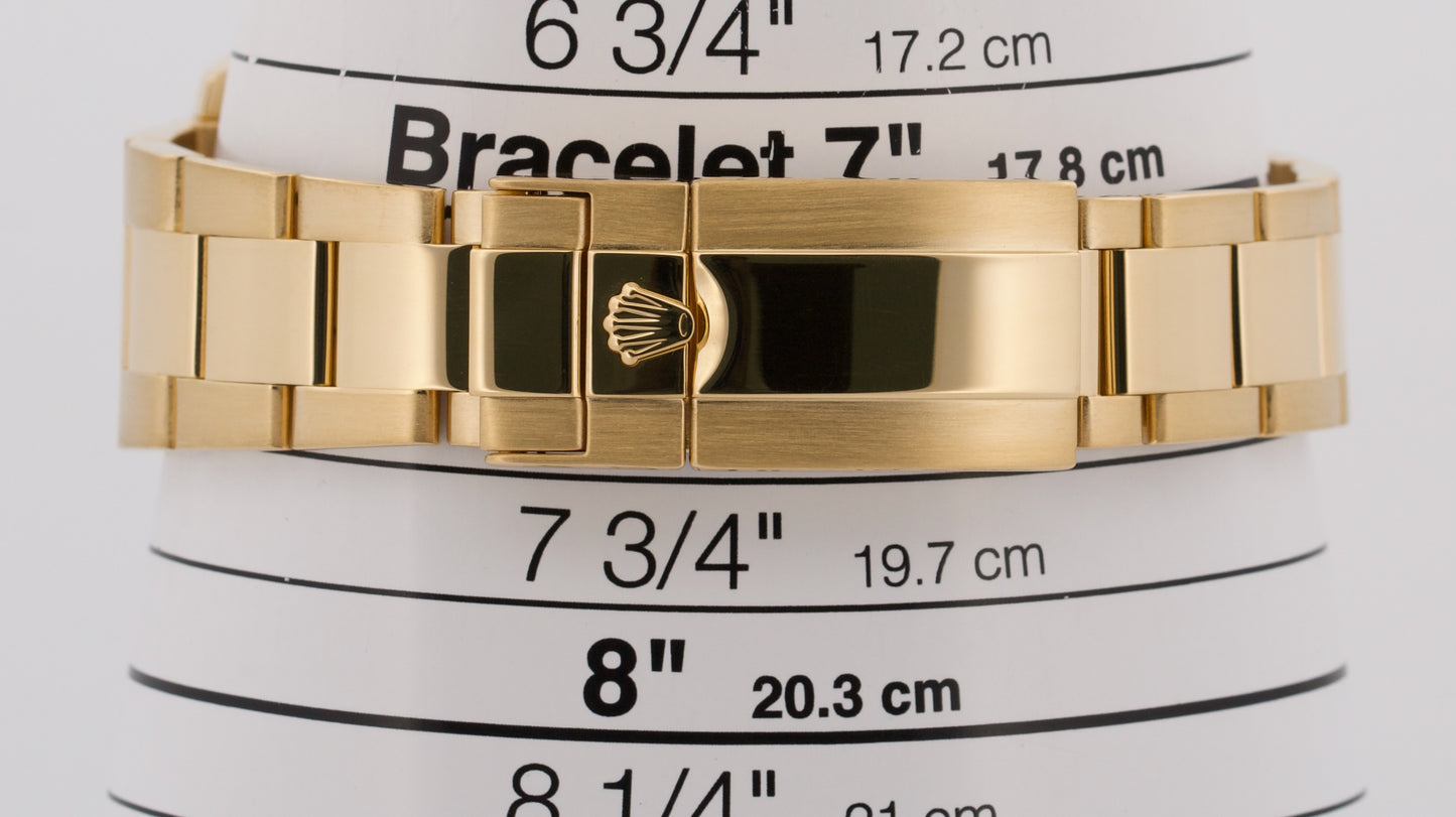 Rolex Yacht-Master II WHITE 18K Yellow Gold Blue Regatta Ceramic 44mm 116688