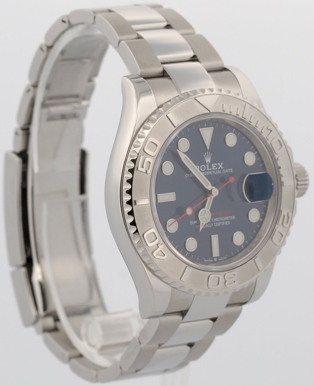 Rolex Yacht-Master 126622 Steel Platinum Blue Stainless Steel 40mm YM1 Box