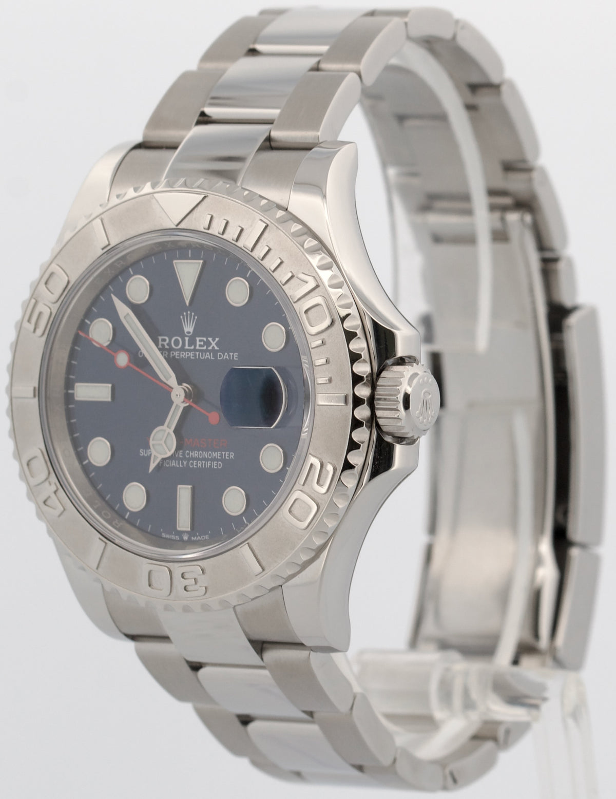 Rolex Yacht-Master 126622 Steel Platinum Blue Stainless Steel 40mm YM1 Box