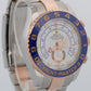 Rolex Yacht-Master II WHITE Two-Tone Steel NEW HANDS 18K Rose Gold 44mm 116681