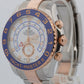 Rolex Yacht-Master II WHITE Two-Tone Steel NEW HANDS 18K Rose Gold 44mm 116681