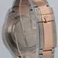 Rolex Yacht-Master II WHITE Two-Tone Steel NEW HANDS 18K Rose Gold 44mm 116681