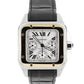 Cartier Santos 100 XL Chronograph Two-Tone 18k Yellow Gold Steel 41mm 2740 Watch