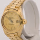 1978 Ladies Rolex DateJust President CHAMPAGNE 18K Yellow Gold 26mm 6917 Watch
