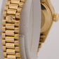 1978 Ladies Rolex DateJust President CHAMPAGNE 18K Yellow Gold 26mm 6917 Watch