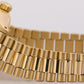 1978 Ladies Rolex DateJust President CHAMPAGNE 18K Yellow Gold 26mm 6917 Watch
