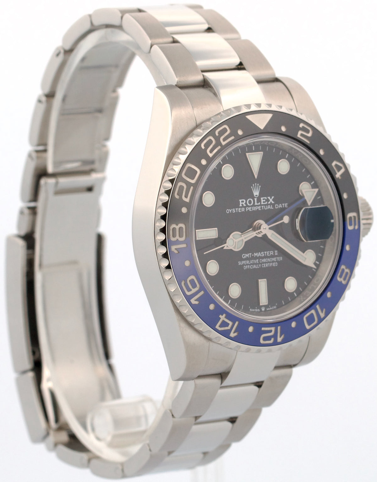 2021 Rolex GMT-Master II 126710 BLNR Batman Blue 40mm Oyster Steel Box Papers