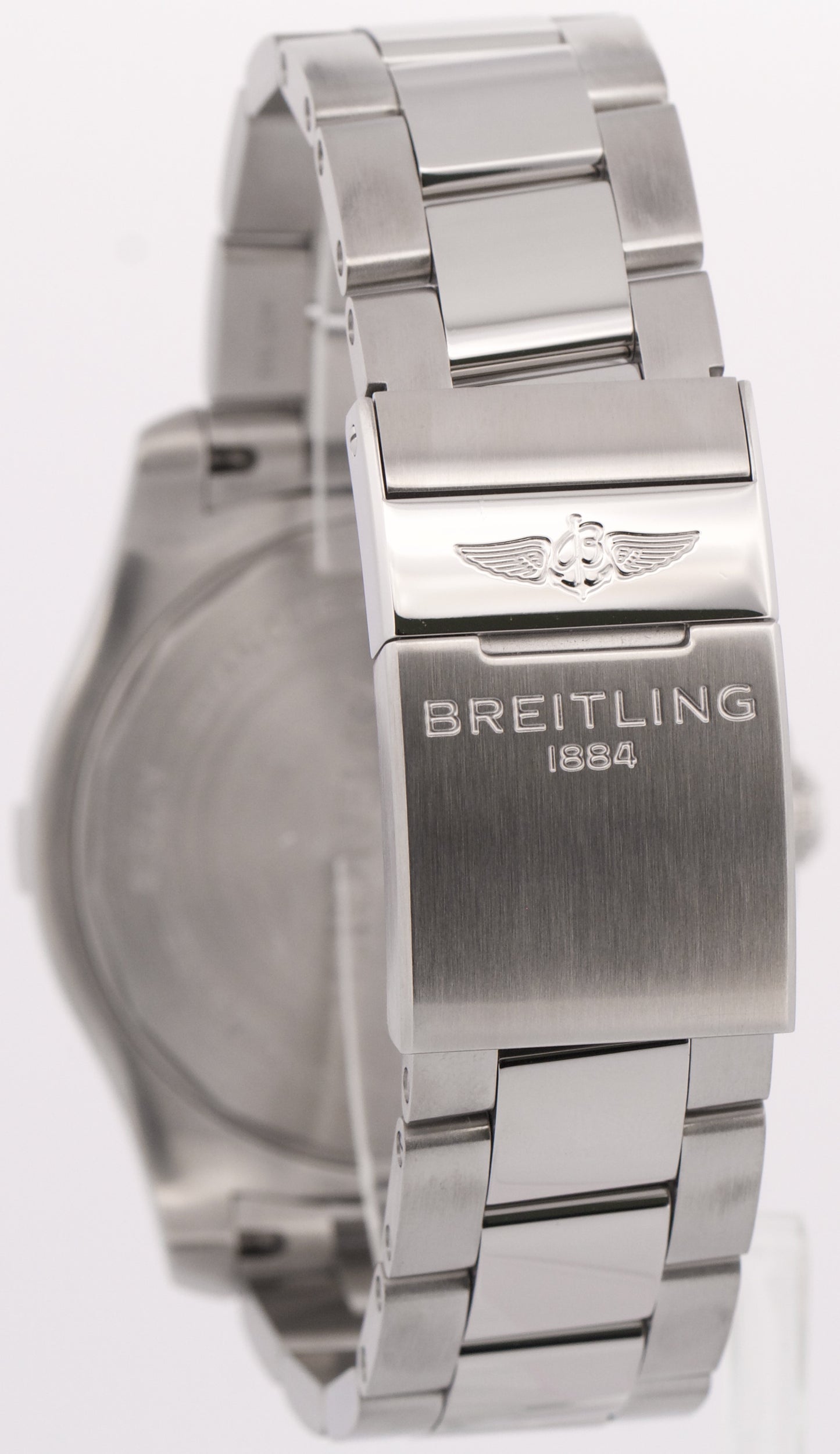 2024 PAPERS Breitling Avenger 43 BLUE Stainless Steel 43mm Watch A17318 BOX