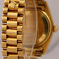 VINTAGE 1969 Rolex Day-Date WIDE BOY DIAL 18K Yellow Gold SILVER 36mm 1803 Watch