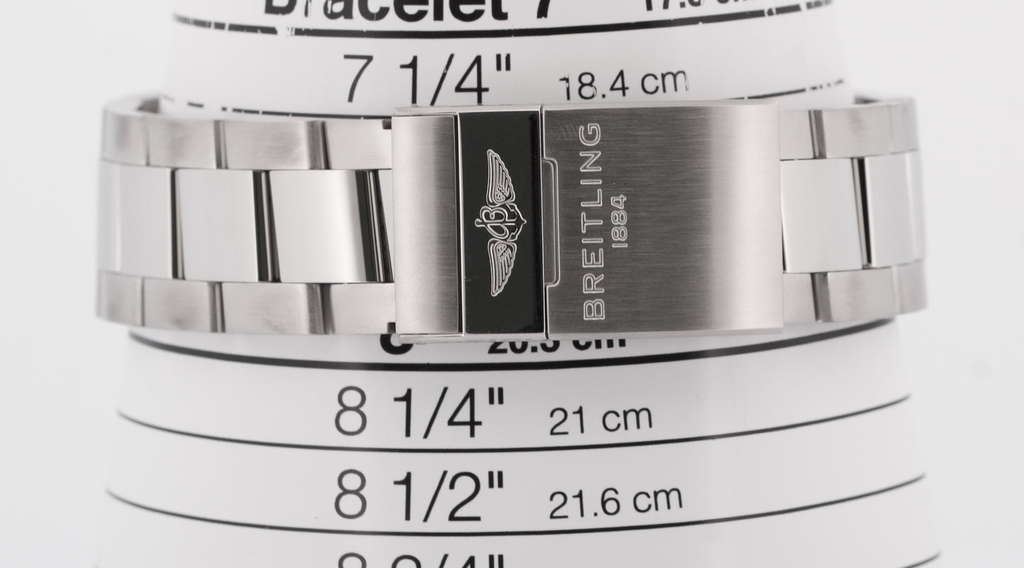 2024 PAPERS Breitling Avenger 43 BLUE Stainless Steel 43mm Watch A17318 BOX