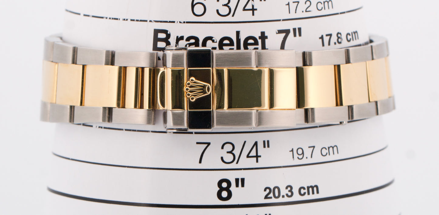 UNPOLISHED PAPERS Rolex Daytona Cosmograph BLACK 18K Gold ZENITH Steel 16523 BOX