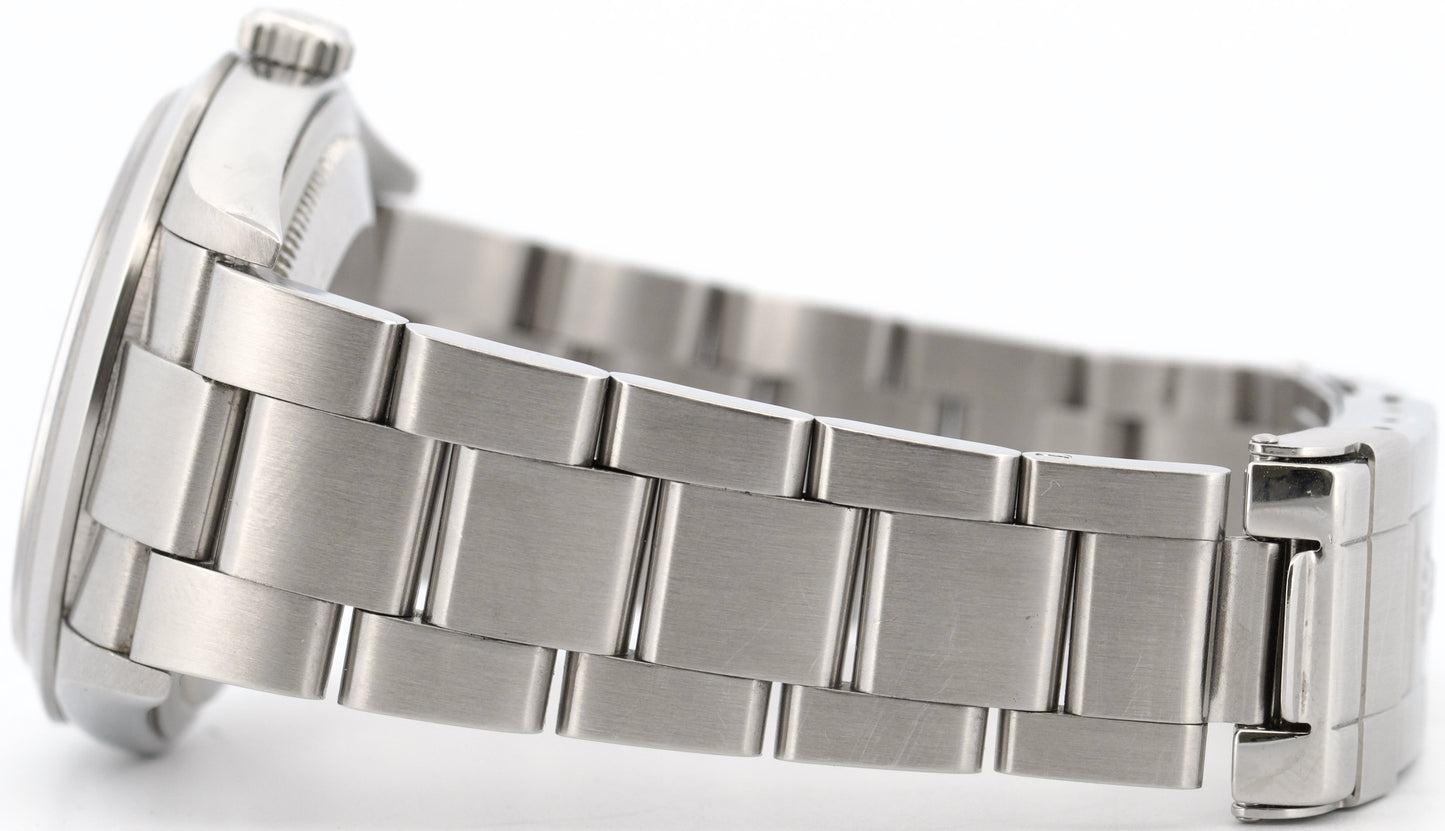 Rolex Explorer I Black 36mm 3-6-9 REHAUT Stainless Steel Automatic Watch 114270