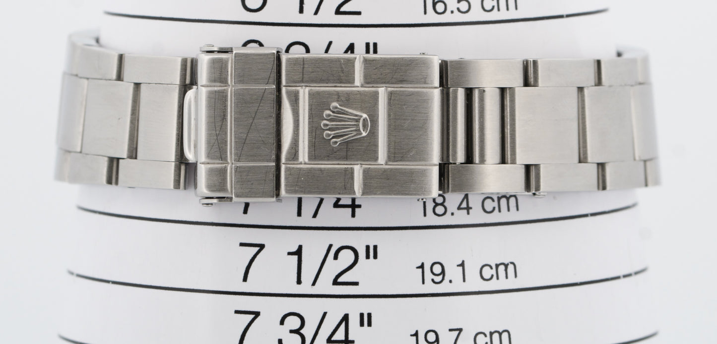 Rolex Explorer I Black 36mm 3-6-9 REHAUT Stainless Steel Automatic Watch 114270