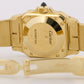2025 SERVICE Cartier Santos Carree WHITE ROMAN 18k Gold Automatic 24mm 0901