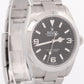 Rolex Explorer 40mm BLACK Stainless Steel 3-6-9 Oyster Smooth 224270 Watch
