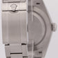 Rolex Explorer 40mm BLACK Stainless Steel 3-6-9 Oyster Smooth 224270 Watch