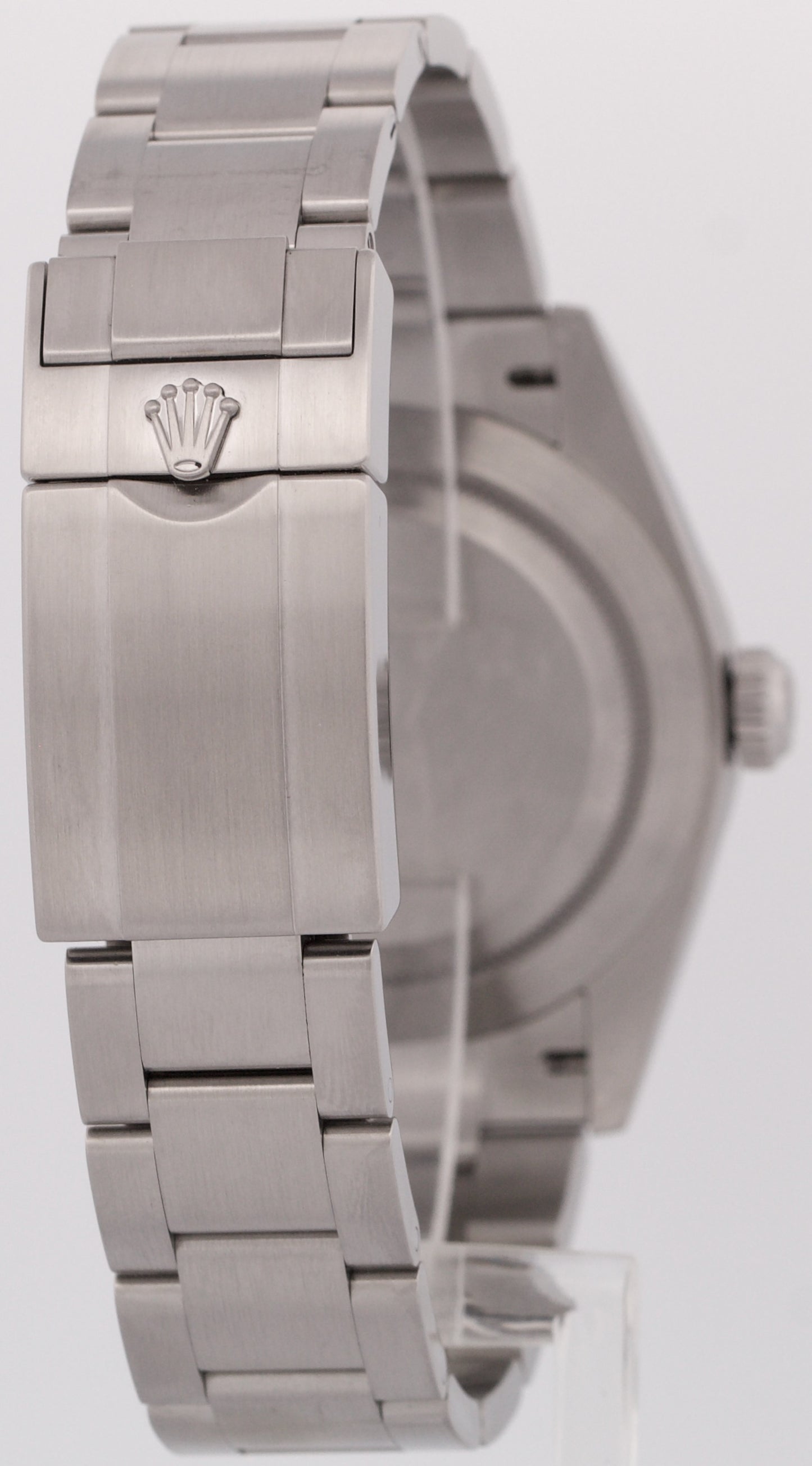 Rolex Explorer 40mm BLACK Stainless Steel 3-6-9 Oyster Smooth 224270 Watch