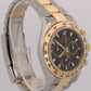 2020 PAPERS Rolex Daytona BLACK Two-Tone Stainless 18K Yellow Gold 116503 BOX