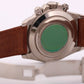 1997 PAPERS Rolex Daytona WHITE ARABIC 18K Gold Brown Leather 40mm 16519 BOX