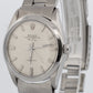 Rolex Oyster Perpetual Air-King Precision SILVER Stainless Steel 34mm 5500 Watch