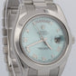 2021 PAPERS Rolex Day-Date Presidential GLACIER BLUE 41mm Platinum 218206 BOX