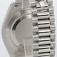 2021 PAPERS Rolex Day-Date Presidential GLACIER BLUE 41mm Platinum 218206 BOX