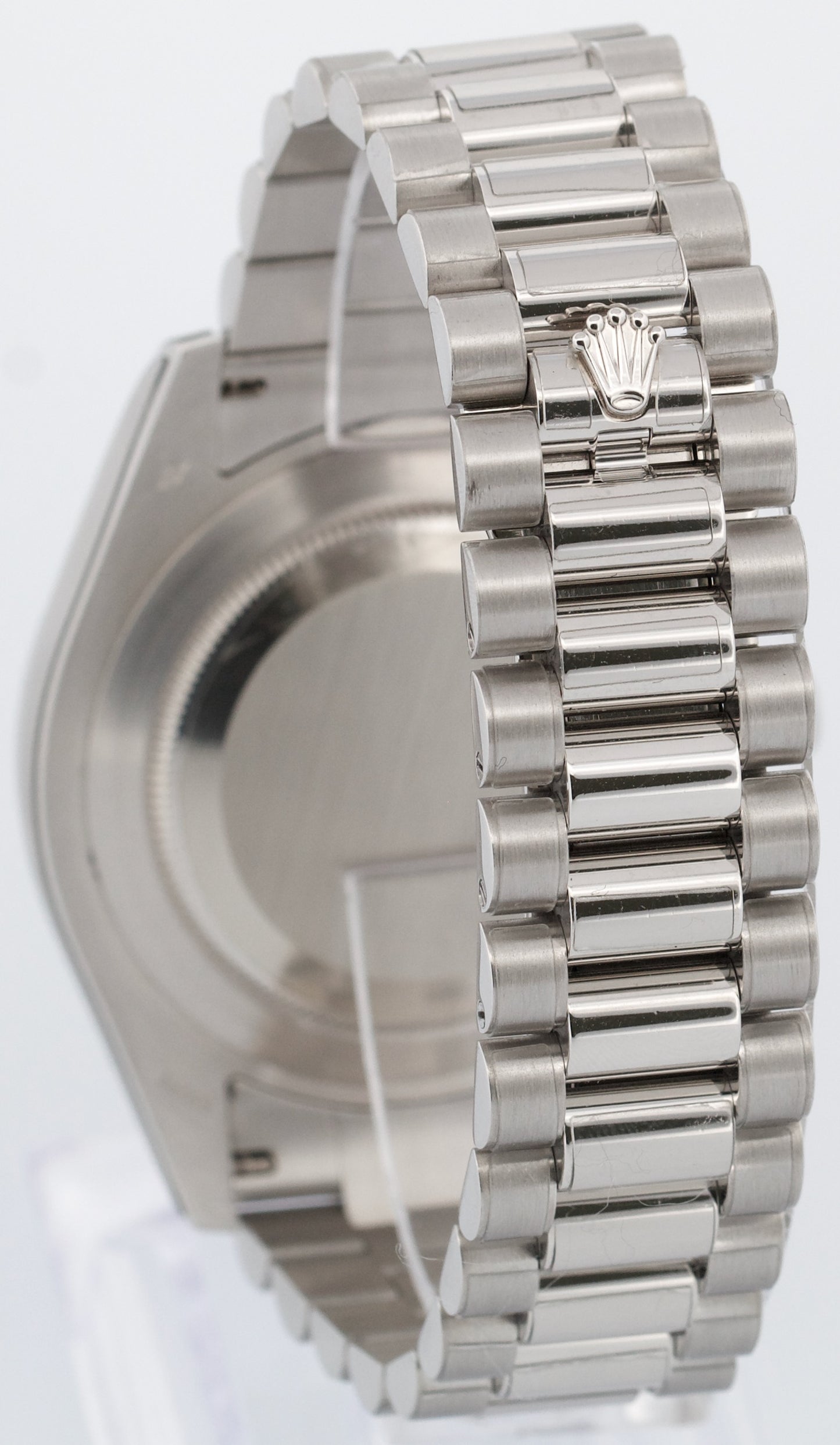 2021 PAPERS Rolex Day-Date Presidential GLACIER BLUE 41mm Platinum 218206 BOX