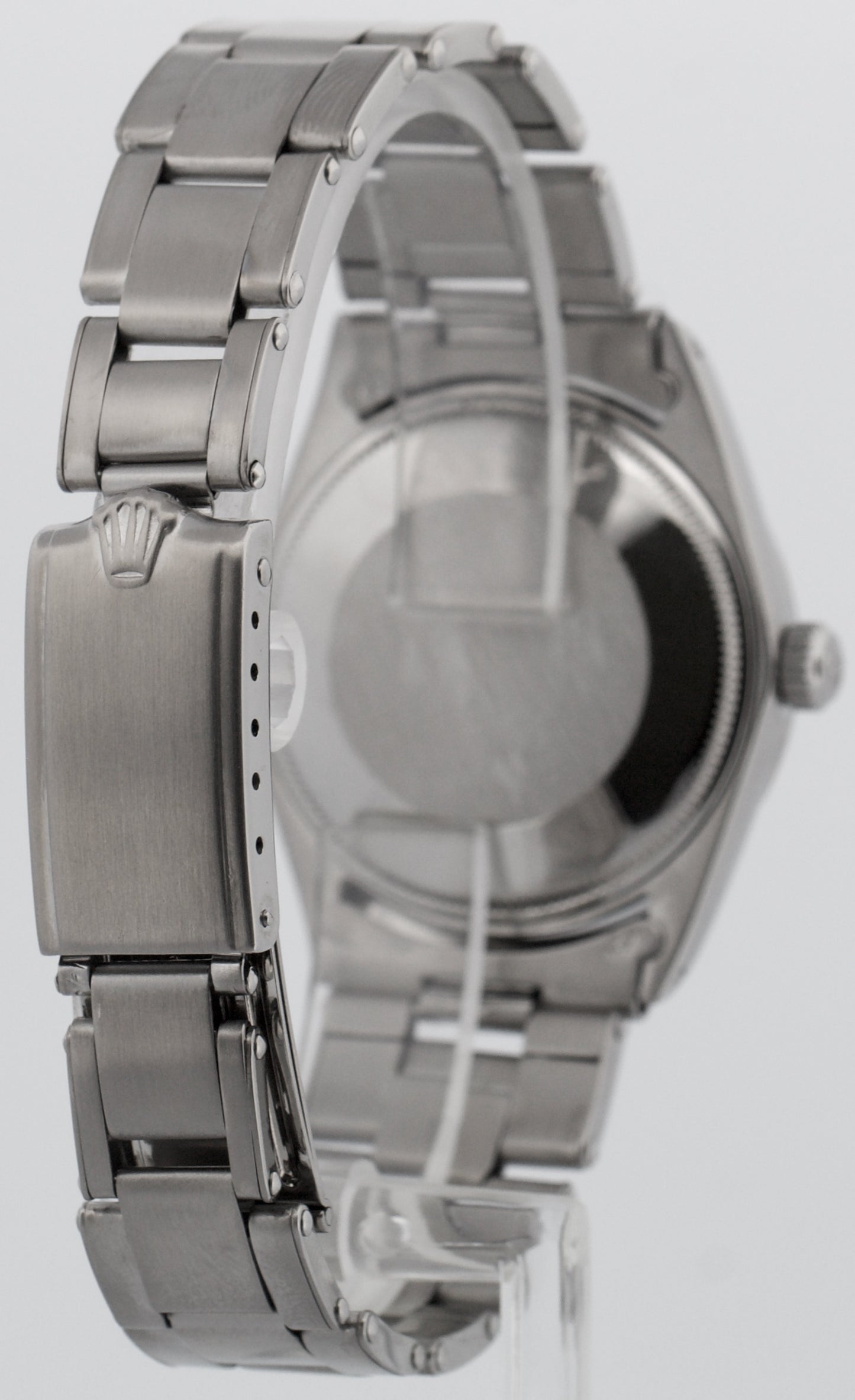 Rolex Oyster Perpetual Air-King Precision SILVER Stainless Steel 34mm 5500 Watch