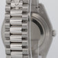 2021 PAPERS Rolex Day-Date Presidential GLACIER BLUE 41mm Platinum 218206 BOX