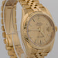 2008 PAPERS Rolex DateJust 36mm CHAMPAGNE 18K Gold Jubilee REHAUT 116238 BOX